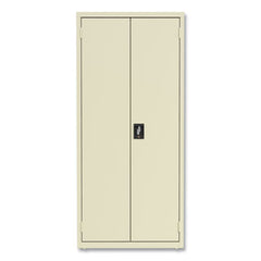 OIF Storage Cabinets, 3 Shelves, 30" x 15" x 66", Putty