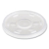 Dart® Plastic Cold Cup Lids, Fits 10 oz Cups, Translucent, 100 Pack, 10 Packs/Carton Cold Cup Lids - Office Ready