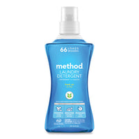 Method® Laundry Detergent, Fresh Air Scent, 53.5 oz Bottle, 4/Carton Laundry Detergents - Office Ready
