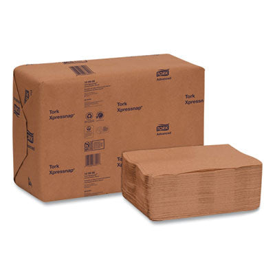Tork® Xpressnap® Interfold Dispenser Napkins, 2-Ply, 6.5 x 8.5, Natural, 500/Pack, 12 Packs/Carton Dispenser Napkins - Office Ready