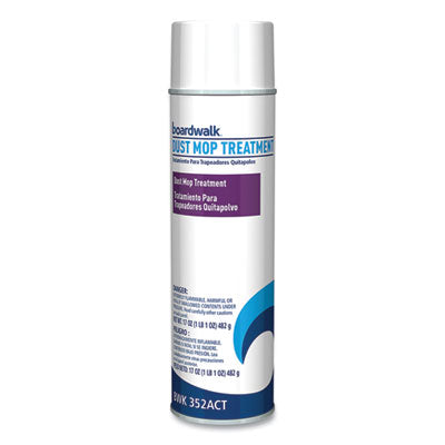 Boardwalk® Dust Mop Treatment, Pine Scent, 17 oz Aerosol Spray Dusting Solutions - Office Ready