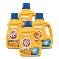 Arm & Hammer™ Dual HE Clean-Burst Liquid Laundry Detergent, 105 oz Bottle, 4/Carton Laundry Detergents - Office Ready
