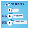 Charmin® Ultra Soft Bathroom Tissue, Mega Roll, Septic Safe, 2-Ply, White, 224 Sheets/Roll, 4 Rolls/Pack, 8 Packs/Carton High Capacity Roll Bath Tissues - Office Ready