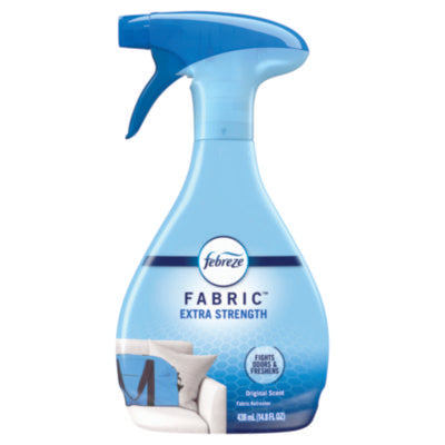 Febreze® FABRIC™, Extra Strength, Original, 14.8 oz Spray Bottle, 8/Carton Liquid Spray Air Fresheners/Odor Eliminators - Office Ready