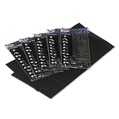 Tablemate® Table Set® Rectangular Table Covers, Heavyweight Plastic, 54