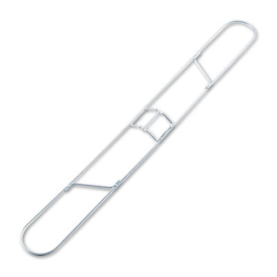 Boardwalk® Clip-On Dust Mop Frame, 48w x 5d, Zinc Plated Dust Mop Frames-Clip - Office Ready