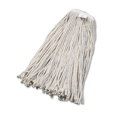 Boardwalk® Cut-End Wet Mop Heads, Cotton, No. 32, White Mop Heads-Wet - Office Ready