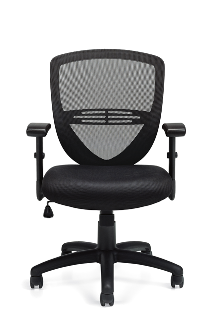 Offices to Go - Mesh Back Manager Chair - OTG11320B Seating-Task Chair - Office Ready