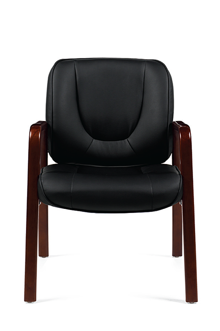 Offices to Go - Luxhide Guest Chair - OTG11770B Seating-Guest Chair - Office Ready