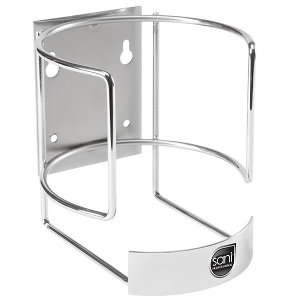 Sani Professional Wall Dispenser Bracket, Chrome - Office Ready