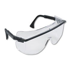 Honeywell Uvex™ Astro OTG® 3001 Safety Glasses, Black Plastic Frame, Clear Lens