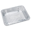 HFA® Aluminum Oblong Containers, 1 lb, 4.56 x 5.56 x 1.63, Silver, 1,000/Carton Takeout Food Containers - Office Ready