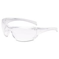 3M™ Virtua AP Protective Eyewear, Clear Frame and Anti-Fog Lens, 20/Carton Wraparound Safety Glasses - Office Ready