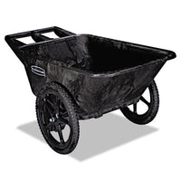 Rubbermaid® Commercial Big Wheel® Agriculture Wheelbarrow, 300 lb Capacity, 32.75