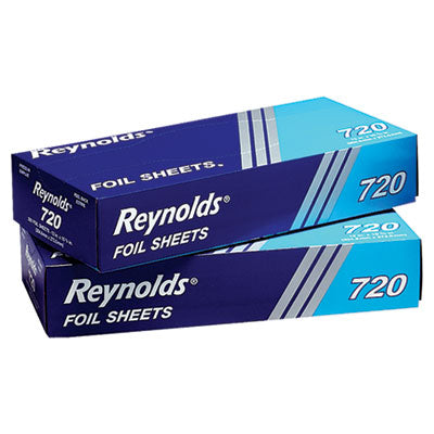 Reynolds Wrap® Interfolded Aluminum Foil Sheets, 10.75 x 12, 200 Sheets/Box, 12 Boxes/Carton Aluminum Foil - Office Ready