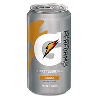 Gatorade® Thirst Quencher Cans, Orange, 11.6oz Can, 24/Carton Sports Drinks - Office Ready