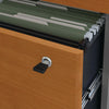 Bush® Series C Lateral File, 2 Legal/Letter/A4/A5-Size File Drawers, Natural Cherry/Graphite Gray, 35.75" x 23.38" x 29.88" Lateral Desk Pedestals - Office Ready