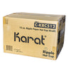 Karat® Ripple Hot Cups, 12 oz, Paper, Kraft/White, 500/Carton Hot Drink Cups - Office Ready