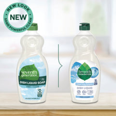 Seventh Generation® Natural Dishwashing Liquid, Free and Clear, 19 oz Bottle