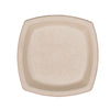 Dart® Compostable Fiber Dinnerware, ProPlanet Seal, Plate, 6.7 x 6.7, Tan, 1,000/Carton Plates, Bagasse - Office Ready