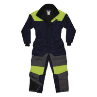 ergodyne® N-Ferno 6475 Insulated Freezer Coverall, 3X-Large, Navy Coveralls - Office Ready