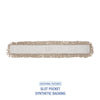 Boardwalk® Industrial Dust Mop Head, Dust, Cotton, 48 x 3, White Dust Mop Heads - Office Ready