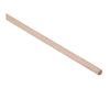 Boardwalk® Cotton Deck Mop, #16 White Cotton Head, 50" Wood Handle, 12/Carton Wet Mops - Office Ready