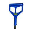 Impact® Janitor Style Screw Clamp Mop Handle, Fiberglass, 64", Blue Wet Mop/Gate Handles - Office Ready