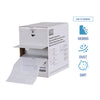 Boardwalk® TrapEze® Disposable Dusting Sheets, 8" x 125 ft, White, 250 Sheets/Roll, Dust Cloths - Office Ready