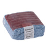 Boardwalk® Blue Cotton Mop Heads, Cotton/Synthetic, Large, Looped End, Wideband, Blue, 12/CT Wet Mop Heads - Office Ready