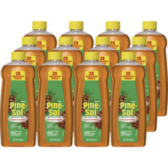 Pine-Sol® Multi-Surface Cleaner Disinfectant Concentrated, Pine Scent, 14 oz Bottle, 12/Carton