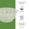 Eco-Products® Salad Bowls with Lids, 32 oz, Clear, Plastic, 50/Pack, 3 Packs/Carton Takeout Food Containers - Office Ready