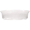 HFA® Plastic Dome Lids, Embossed, Fits 4012/4013, 12" Diameter, Clear, 25/Carton Takeout Food Containers - Office Ready