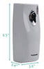 Boardwalk® Classic Metered Air Freshener Dispenser, 4" x 3" x 9.5", White Aerosol Air Freshener Dispensers - Office Ready