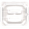 Carlisle StorPlus Polycarbonate Handled Universal Lid, 6.31 x 6.88 x 0.88, Clear, Plastic Storage Food Containers - Office Ready