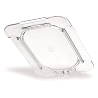 Carlisle StorPlus Polycarbonate Flat Universal Lid, 4.31 x 6.88 x 0.44, Clear, Plastic Storage Food Containers - Office Ready