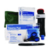 First Aid Only™ Right Response Bleeding Control Kit for Limb & Chest Wounds, 16 Pieces, Fabric Pouch Trauma Responder Packs - Office Ready