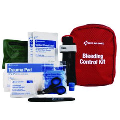 First Aid Only™ Right Response Bleeding Control Kit for Limb & Chest Wounds, 16 Pieces, Fabric Pouch