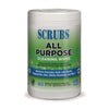 SCRUBS® All Purpose Cleaning Wipes, 9 x 12, Citrus Scent, White, 80 Wipes/Canister, 6 Canisters/Carton Cleaner/Detergent Wet Wipes - Office Ready