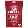 HALLS Triple Action Cough Drops, Cherry, 30/Bag, 12 Bags/Box Sore Throat/Cough Lozenges - Office Ready