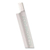 Eco-Products® Wrapped Straw, 9.5", Clear, Plastic, 4,800/Carton Wrapped Straws - Office Ready