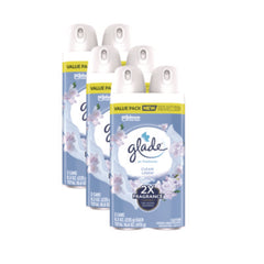 Glade® Air Freshener, Clean Linen Scent, 8.3 oz, 2/Pack, 3Packs/Carton