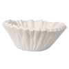 BUNN® Commercial Coffee Filters, 10 gal Urn Style, Flat Bottom, 25/Cluster, 10 Clusters/Carton Paper Basket Coffee and Tea Filters - Office Ready