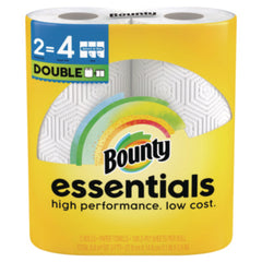 Bounty® Essentials Select-A-Size Kitchen Roll Paper Towels, 2-Ply, White, 108 Sheets/Roll, 2/Pack, 8 Packs/Carton