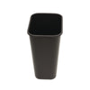 Impact® Soft-Sided Wastebasket, 41 qt, Polyethylene, Black Deskside All-Purpose Wastebaskets - Office Ready