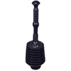 Impact® Deluxe Professional Plunger, 11.2" Polyethylene Handle, 6" dia Flanged/Toilet Plunger Cups - Office Ready