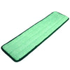 Impact® Microfiber Wet Mops, 18 x 5, Green Wet Mop Heads - Office Ready