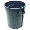 Impact® Value-Plus™ Containers, 20 gal, Low-Density Polyethylene, Gray Indoor All-Purpose Waste Bins - Office Ready