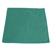 Impact® Lightweight Microfiber Cloths, 16 x 16, Green, 240/Carton Microfiber Cloths - Office Ready