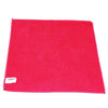 Impact® Lightweight Microfiber Cloths, 16 x 16, Red, 240/Carton Microfiber Cloths - Office Ready